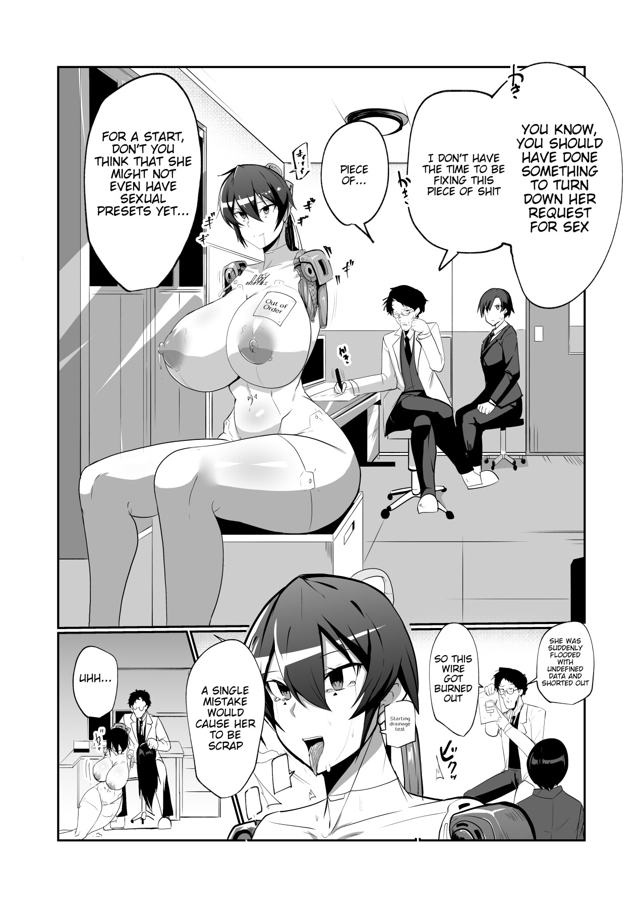 Hentai Manga Comic-The Manga about being Lovey-Dovey with your Android Childhood Friend-Read-18